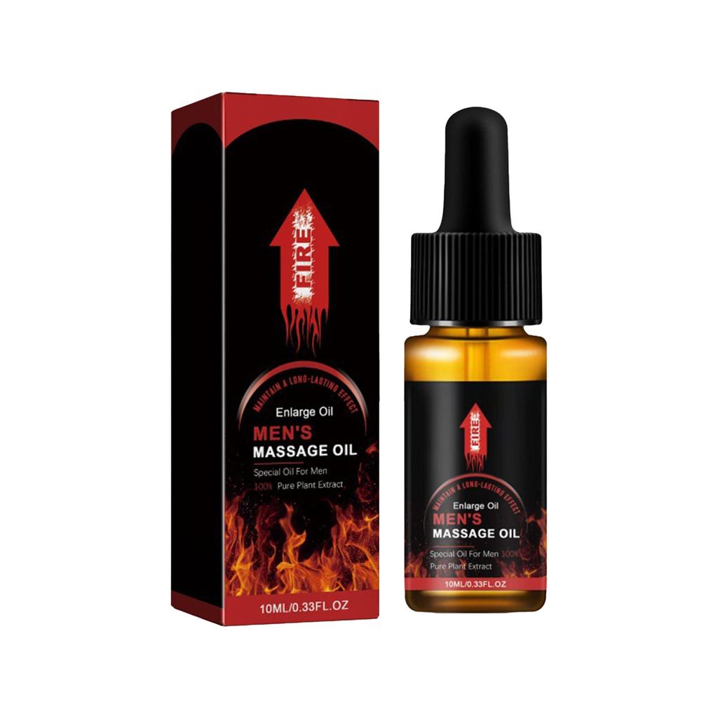 Men's Massage Oil Endurance Enhancement Long-Lasting Men's Care Massage Oil Extended Strength Massage Oil,10ML