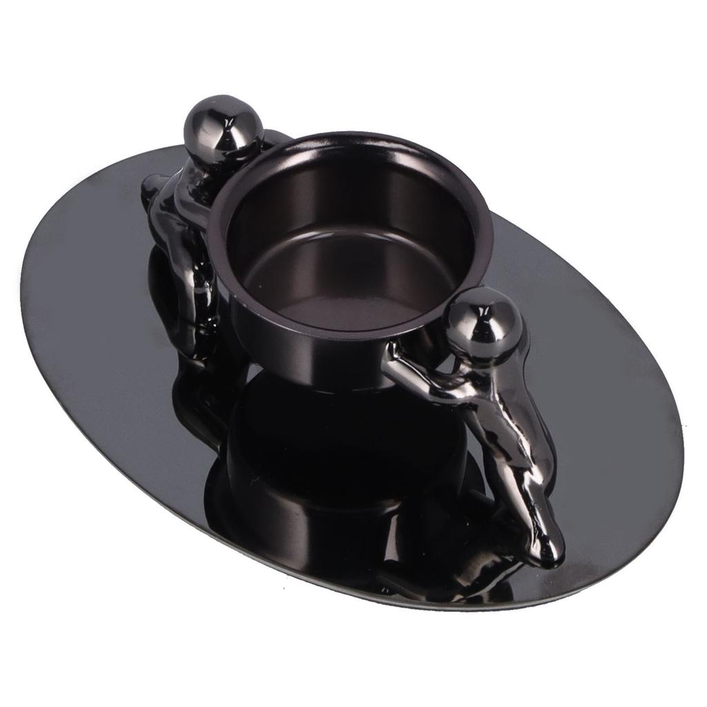 Candlestick Holder Stainless Steel Candle Holder Romantic Candle Stand Candlestick Ornament for