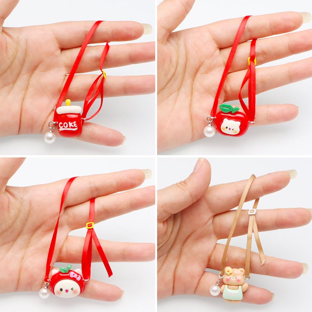 Mini Doll Crossbody Bag DIY Dress Up Ornaments Dollhouse Clothing Toy Doll Accessories Pendant For 11/Labubu/Baby ThreeV3
