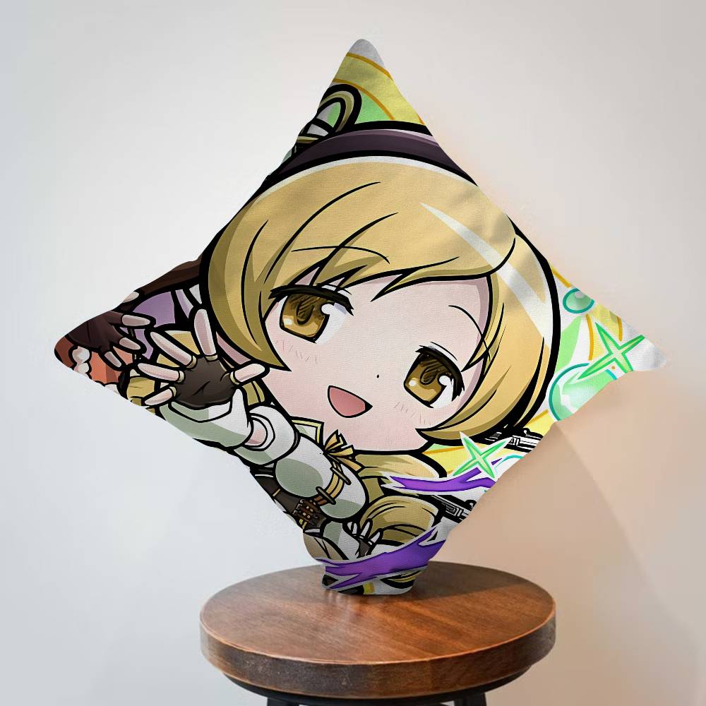 Kawaii Mami Tomoe Pillow Gift Home Office Decoration Pillow Bedroom Sofa Car Cushion CoverPillow Case