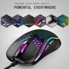Hollow Gaming Mouse Optical Ergonomics Wired Mouse 7200DPI 6 Buttons Mouse USB Wired Mouse For Computer Office Mice For