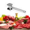 Meat Tenderizer Hammer Tool Dual-Sided Nails Meat Mallet Meat Hammer for Chicken with Aluminum Alloy Rubber Comfort Grip Handle