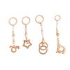 Nordic Style Wooden Baby Fitness Rack with Hanging Ornaments and Bells