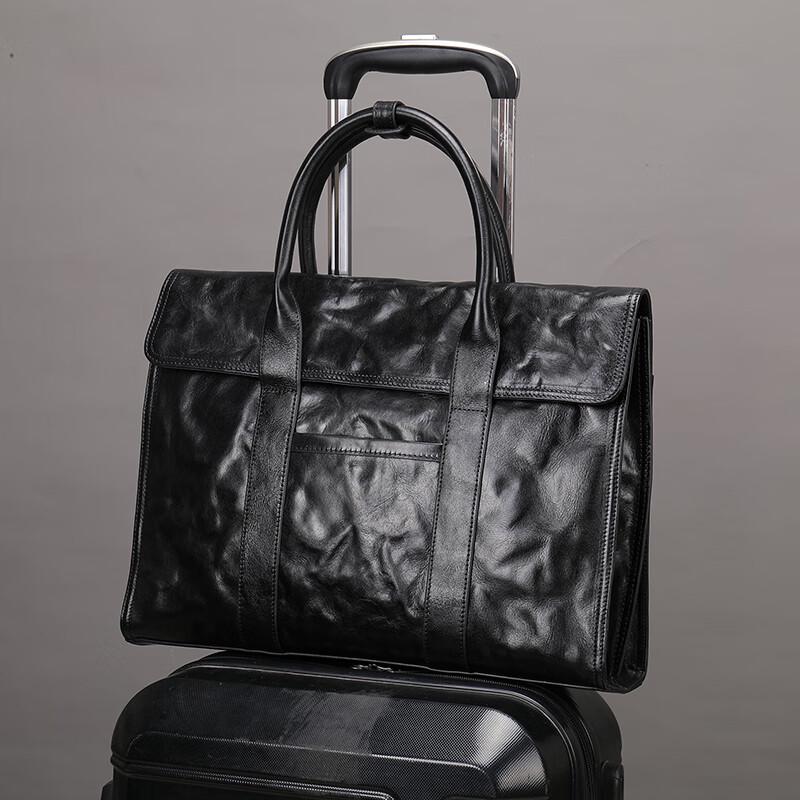 Кожаный мужской портфель Miling Standard