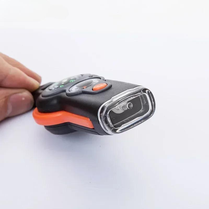 7 in 1 Survival Whistle High Decibel Rescue Whistle with LED Light Thermometer Compass Survival Reflective Signal Mirror
