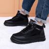 Men's Fleece Warm Snow Boots, Men's Casual and Comfortable Soft-soled Anti-slip Shoes
