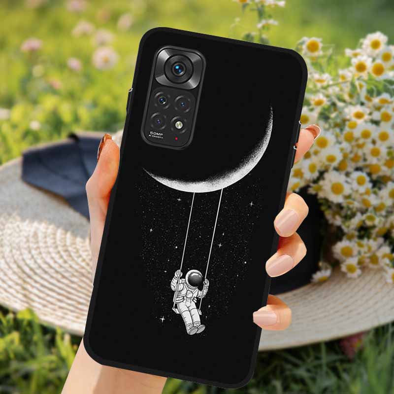 For Redmi Note 11 Cases Note 11S Soft TPU Silicone Back Covers for Xiaomi Redmi Note 11 Pro 5G Phone Case Redmi Note11S 4G Coque