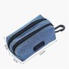 Double Zipper Pet Waste Bag Dispenser Cleaning Tools Pet Treat Bags Pet Waste Bags Carrier  Outdoor