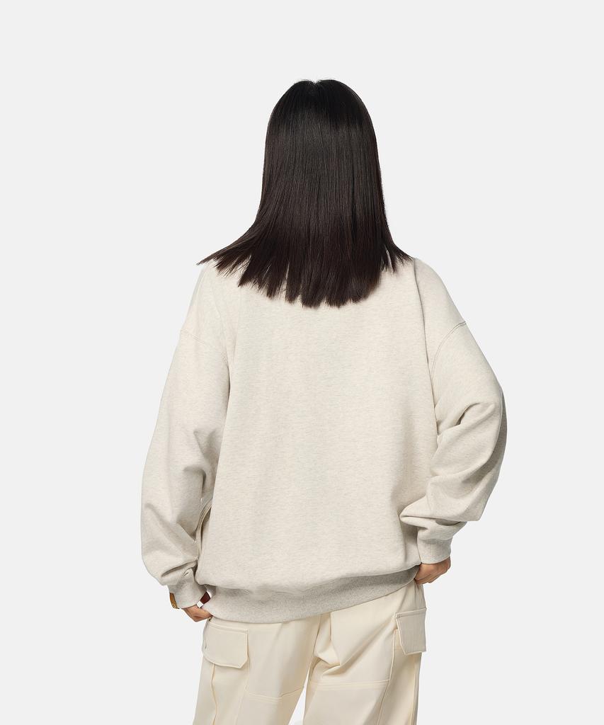 TIMBERLAND Half Zip Sweatshirt - Grey / A6J2F-052