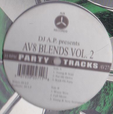 

12inch Record DJ A.P. - AV8 Blends Vol. 2 AV271 AV8 US Rap & Hip-Hop/R&B Used