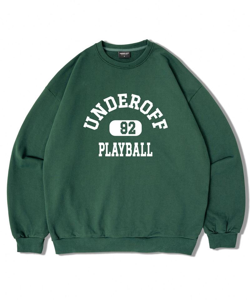 UNDEROFF Authentic Relaxed Playball Sweatshirt Dark Grey