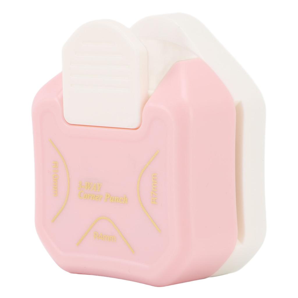 Tagliacornici di Carta 3 in 1 R4mm R7mm R10mm Arrotondatore Perforatore per Cartoncino Foto Scrapbooking Artigianato