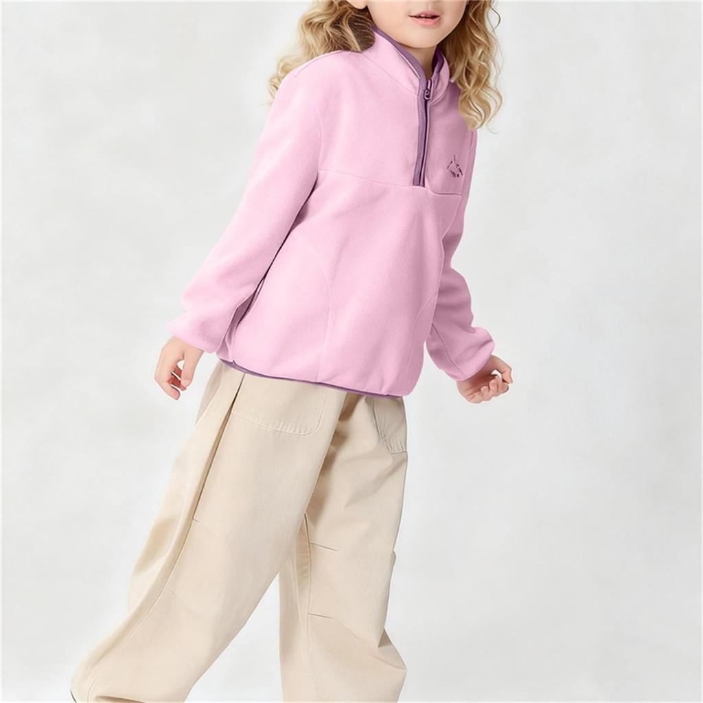 Boys Full Zip Hoodie Long Sleeve Color Casual Sweatshirt for Sports and Everyday Wear
