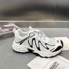 2025 summer new thin mesh fashion platform sports dad shoes women breathable, lightweight and versatile casual Forrest Gump shoes tide