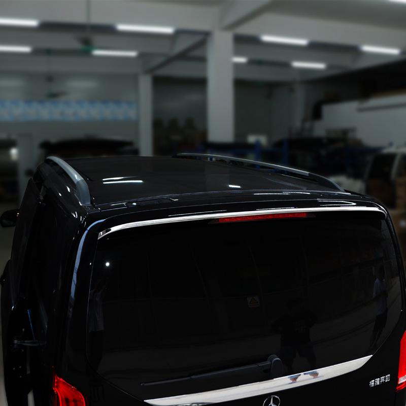 Mercedes-Benz V-Class Rear Wing Trim for V260/V250 - Openable Glass Decor Strip