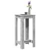 VidaXL Bar Table Concrete Grey 51x50x103.5 Cm Engineered Wood, Pub Table, High Table, Bar Stool Table, Table 854403