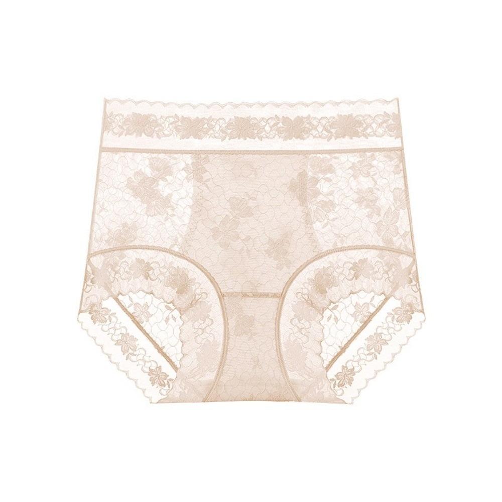 Tummy Control Lace Butt Lifter Briefs High Waist Women Underwear Lace Slimming Shapers  Female