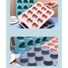 12-Cavity Cake Molds Pastry Tool Pressable 3D Christmas Little Cute Heart Theme Press Baking Utensils Bread Mousse for Kitchen