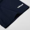 Adidas Solid Color Crew Neck Casual Pullover T-Shirt Unisex Tops Navy-Blue JD0339