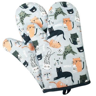 Cartoon Hitzebeständiger Ofenhandschuh (Single)