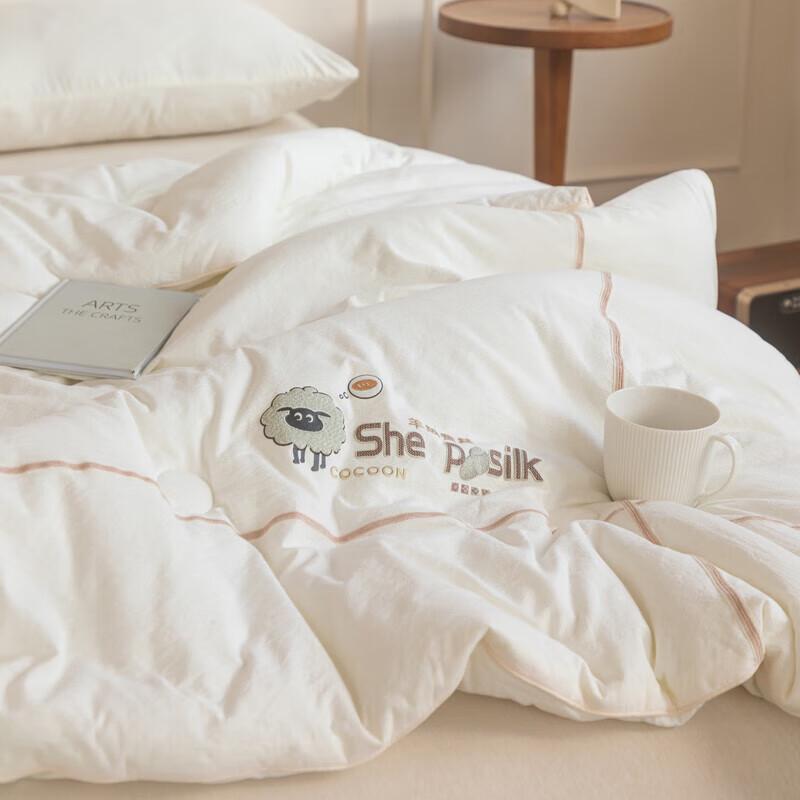 Muji Cashmere Silk Double Protein Warm Winter Quilt