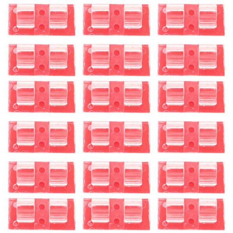 A84E-60 Pcs Hooks For Outdoor String Lights Clips, Waterproof UV-Resistant Clips Durable Clips