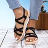 Women's Sandals Flat Sandals Soft Sole Sandals Summer New Non-slip Sandal Lightweight Casual Shoes Slip On Beach Shoes