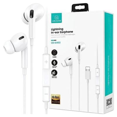 USAMS Słuchawki Stereo Ep-41 Maxlightning Biały/White Sj621Mhs01 (Us-Sj621)