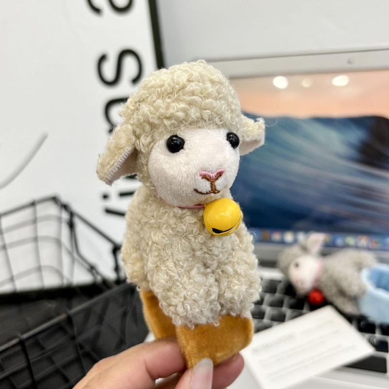 Cute Sheep Plush Lamb Slap Bracelet Lovely Sheep Wristband Party Wrist Decoration Daily Wear For 2027 New Year Gifts Kids Toys