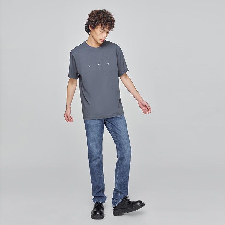 Lee SS25 T Shirt Men's Iron Gray LMT010165207754A07958