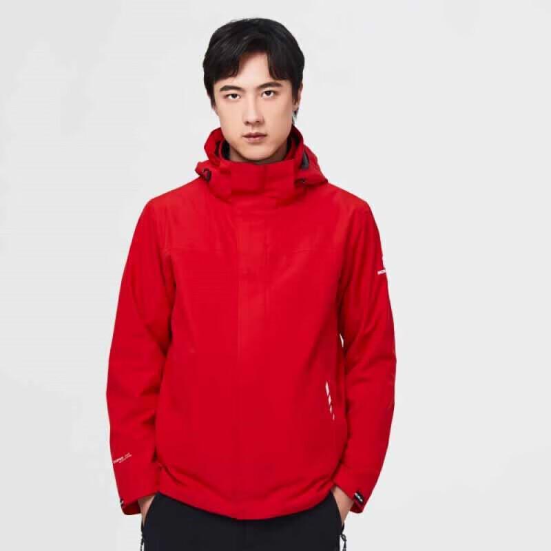 Skl Men s 3-in-1 Outdoor Windproof Fleece Jacket F2414705 M