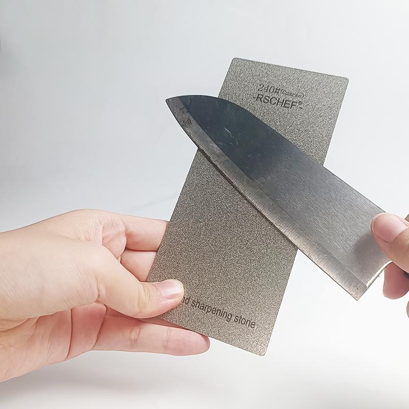 New Brand RSCHEF Sharpening Stone Diamond Whetstone Kitchen Sharpener Fixed Angle Sharpener Whetstone Oil Stone Stones Set