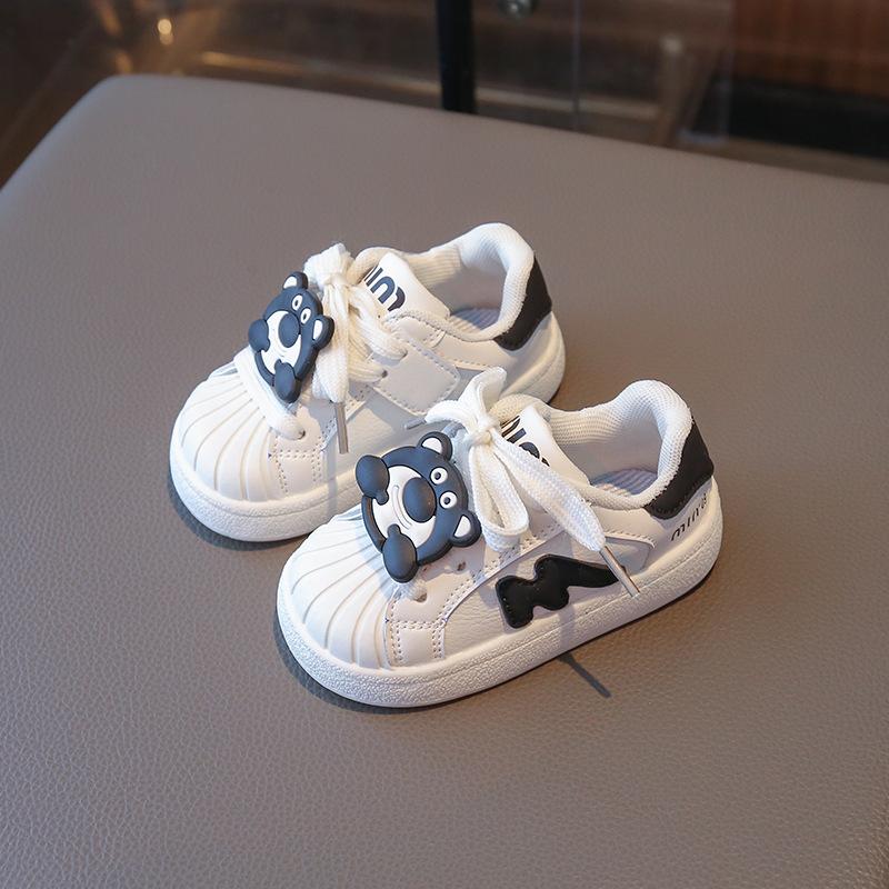 

Детские кроссовки 2025 весна и осень новые для мальчиков мягкая подошва дышащие сетчатые кроссовки обувь для девочек обувь для скейтборда интернет-знаменитости 40 pairs for a whole box of 16-19 yards чёрный