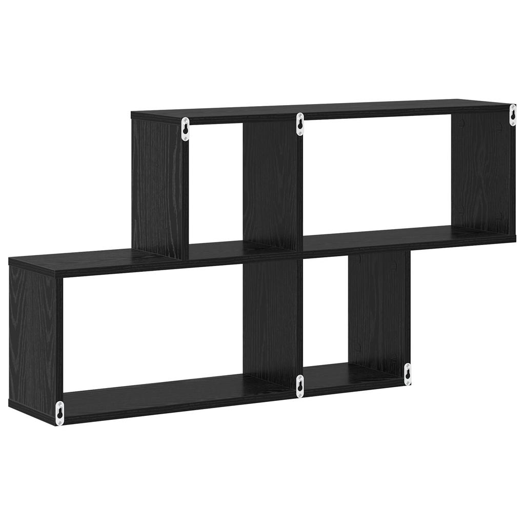 1 Piece of Creatively Designed Wall-mounted Storage Display Rack Suitable for Displaying Books, Plants or Decorations, 100x20x53 Cm