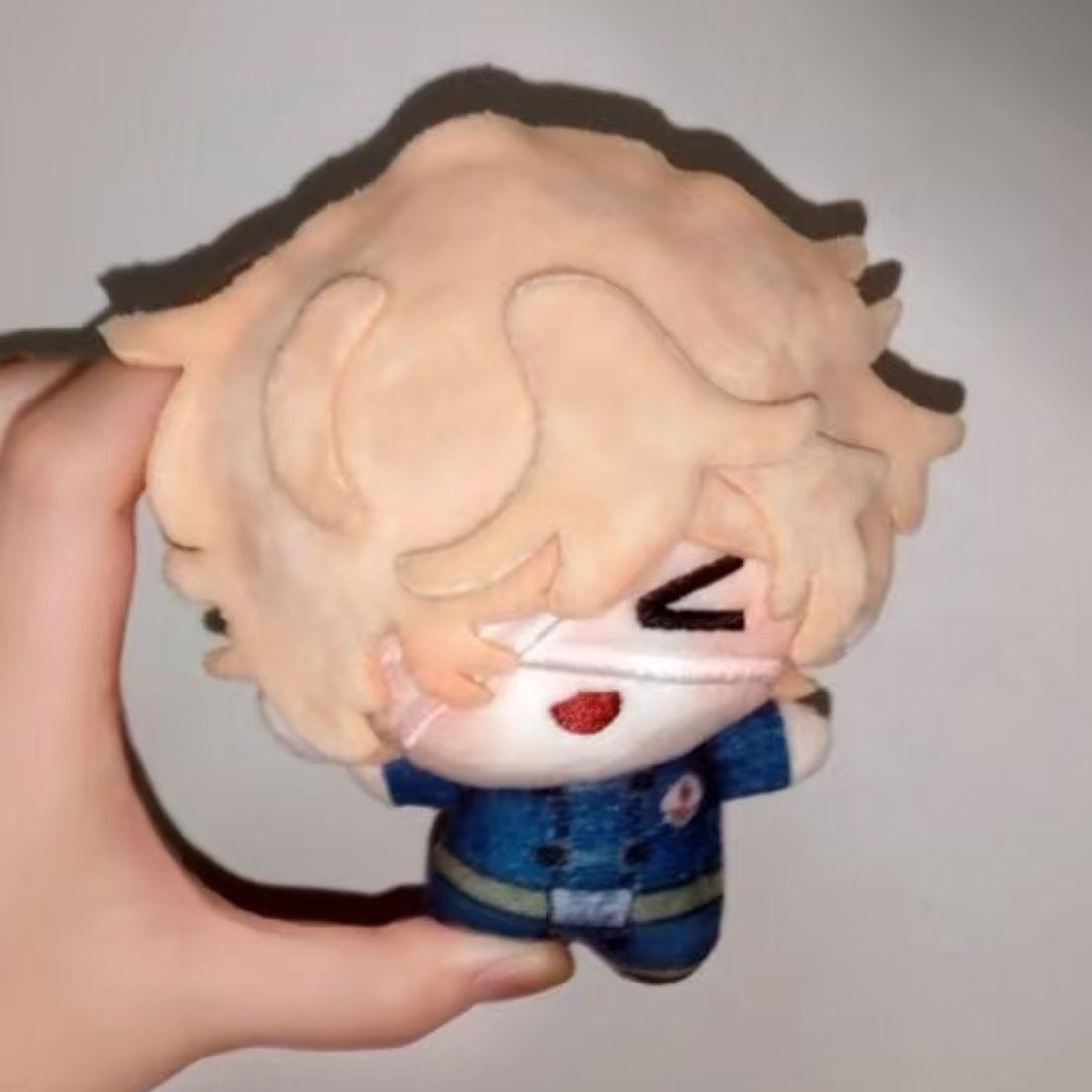 

10см Игровая кукла Identity V из хлопка, Плюшевая игрушка Следователь-пиротехник , Подарок на день рождения 10cm