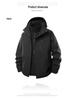 3-in-1 Men's Assault Jacket: New 2025 Autumn/Winter Outdoor Windproof, Waterproof Hooded Workwear