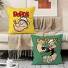 Anime Classic Animation P-popeye Pillow Case Pillowcase, Double-sided Printed, Sofa Cushion, Bedroom Headboard Pillow
