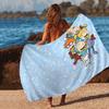 Cartoon Funny R-Rugrats Microfiber Blanket Quick Drying Beach Towels Oversized Printing Super Absorbent Pool Towel Blanket