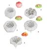 Flexible Silikonform, 3D-Blumenform, Kerzenformen, Duft-Aromatherapien, Herstellungsform, handgefertigte Desktop-Ornament-Form