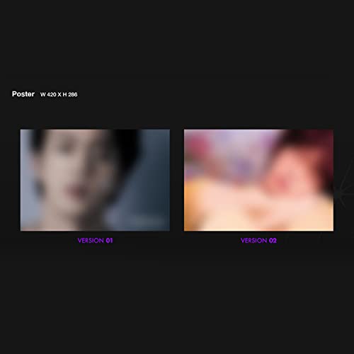 JIN of BTS - [The Astronaut] (VERSION 02) Outer Cover + Photobook + CD + Lyrics Card + Postcard + Graphic Sticker + Sticker + Photocard + Poster + 2 P