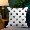 Fashion Black Cat Paw Cushion Cover Pillowcase Upholstery Sofa Throw Pillow Home Decor Pillowcas