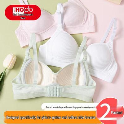 Hongdou Teenager Mädchen Gepolsterter BH 2-teiliges Set