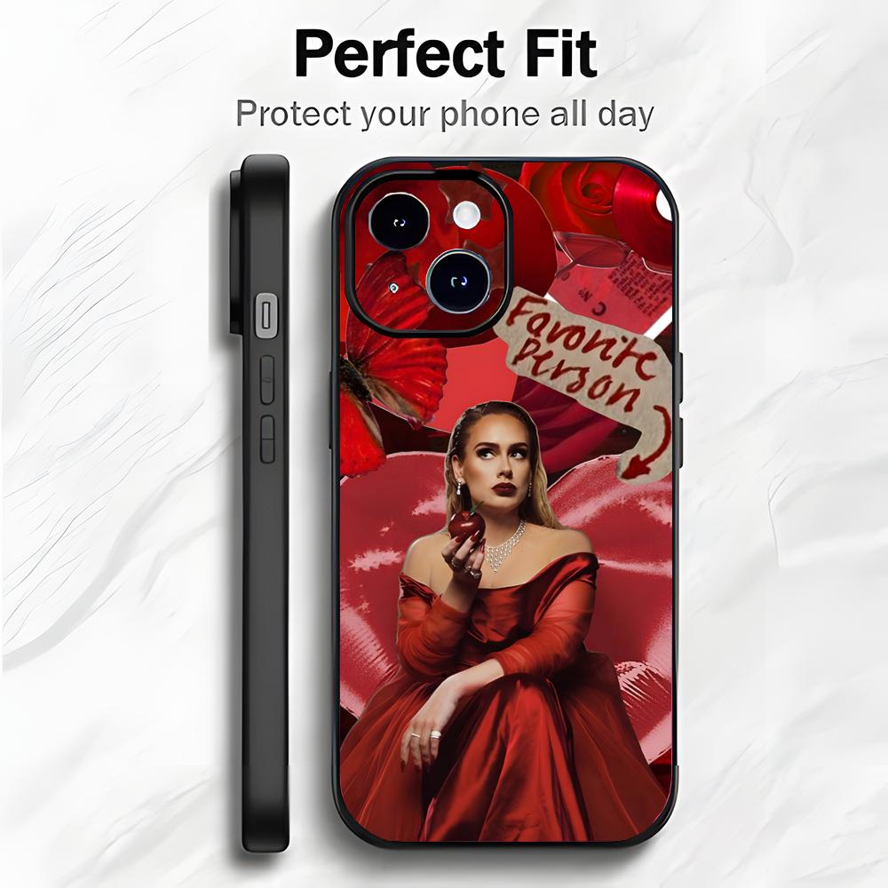 Soulful British Singer A-Adele Adkins Phone Case Phone Case Soft Packaging Lightweight For iPhone17 16 15 14 13ProMax