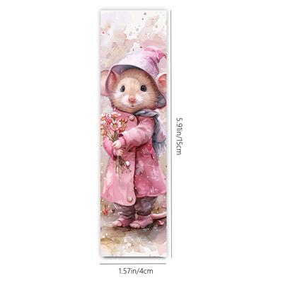 32 Stück. Lustige Hamster-Lesezeichen, geeignet für die Einschulung, Weihnachten, Halloween, Lehrer, Leser und Geburtstage.