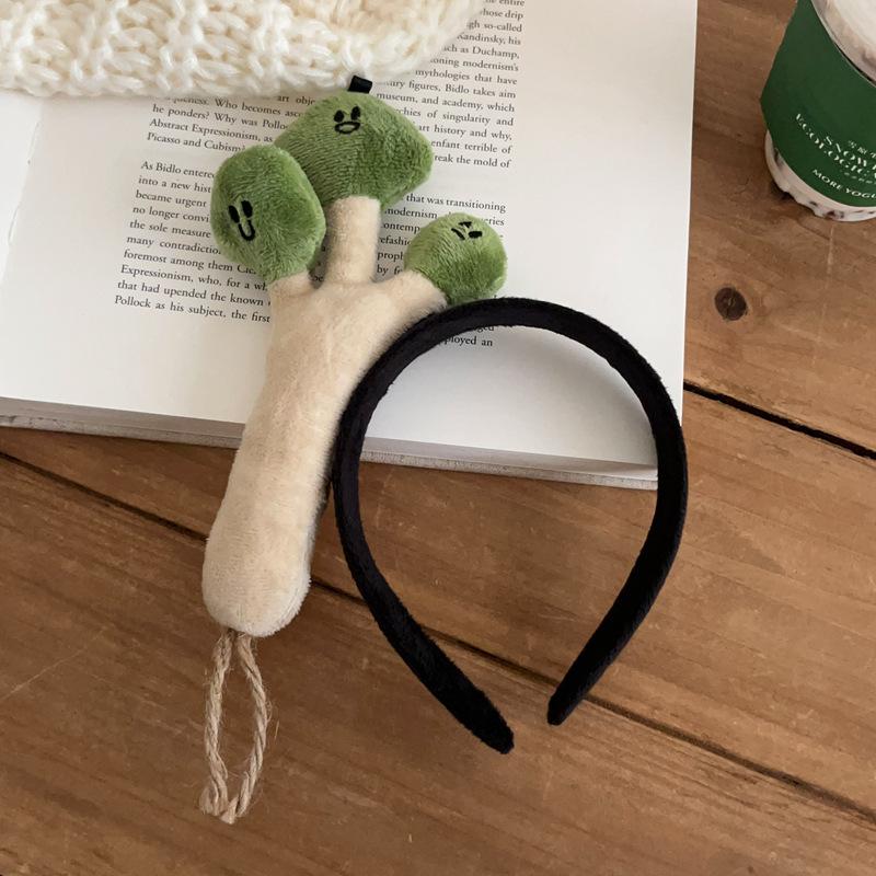 

1 шт. Мультяшная плюшевая повязка на голову с животными Черепаха Лягушка Овощ Милая Забавная Повязка для волос Детские Аксессуары для волос для Женщин Девочек