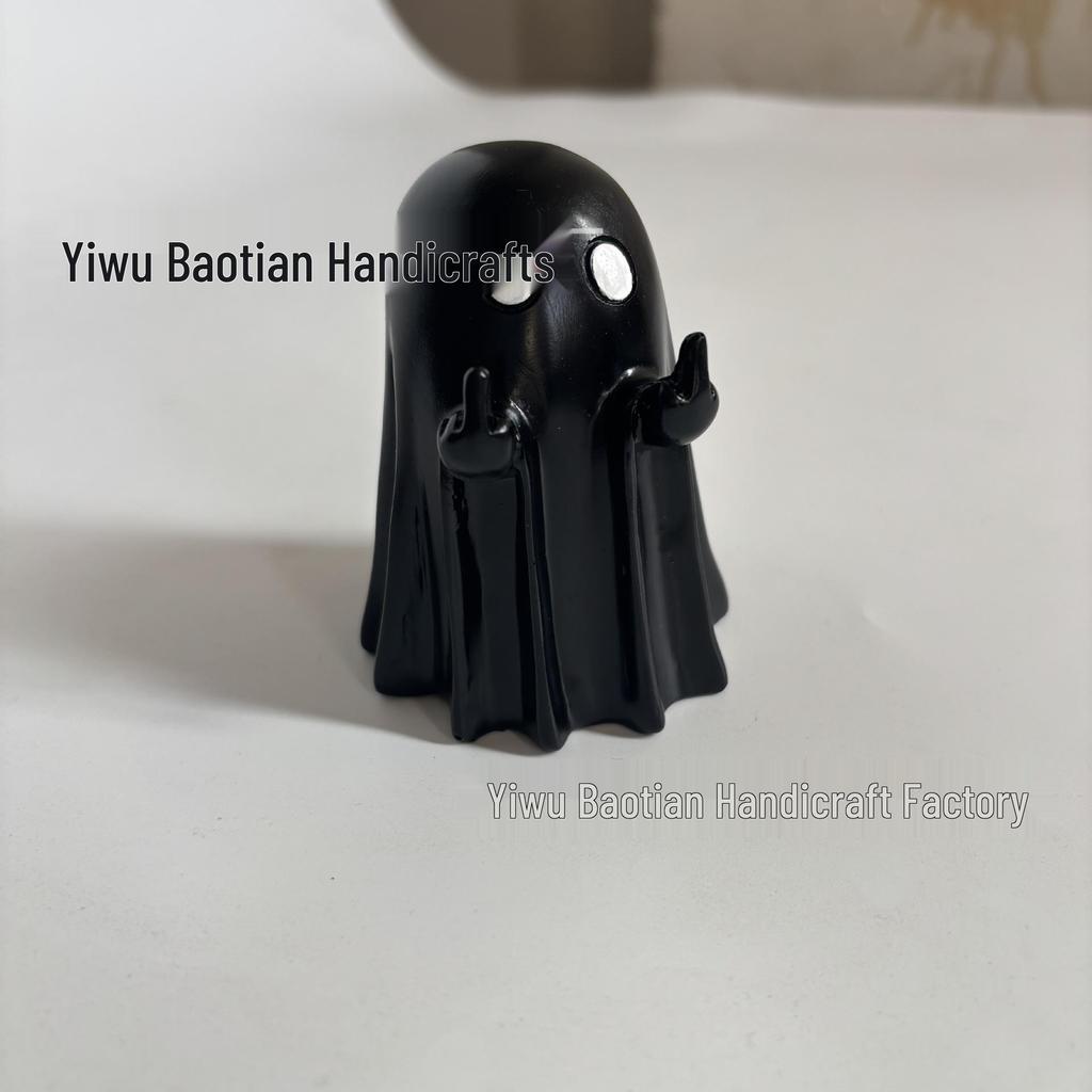 Halloween Ghost Party Decoration - Cute White Ornament for Yard or Desktop