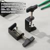 HRYLXH Multifunctional Clamp for Small Adjustable Clamp Sturdy Stand Base Small Sturdy Base Clamp Fitting of Woodworking, Vise, G-shaped Fitting,