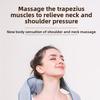 Neck Shoulder Massager with Heat, 8-Node Shiatsu Kneading Massage Shawl, Wireless Full Body Pain Relief Device for Home Office Use