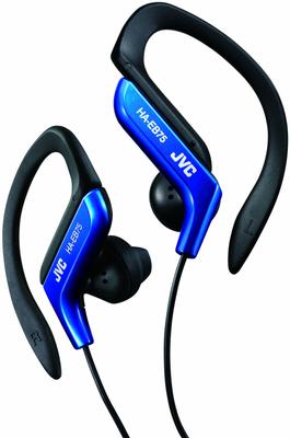 JVC Kenwood JVC for Blue HA-EB75-A Earphones, Ear-hook Type, Drip-proof Specification, Sports,