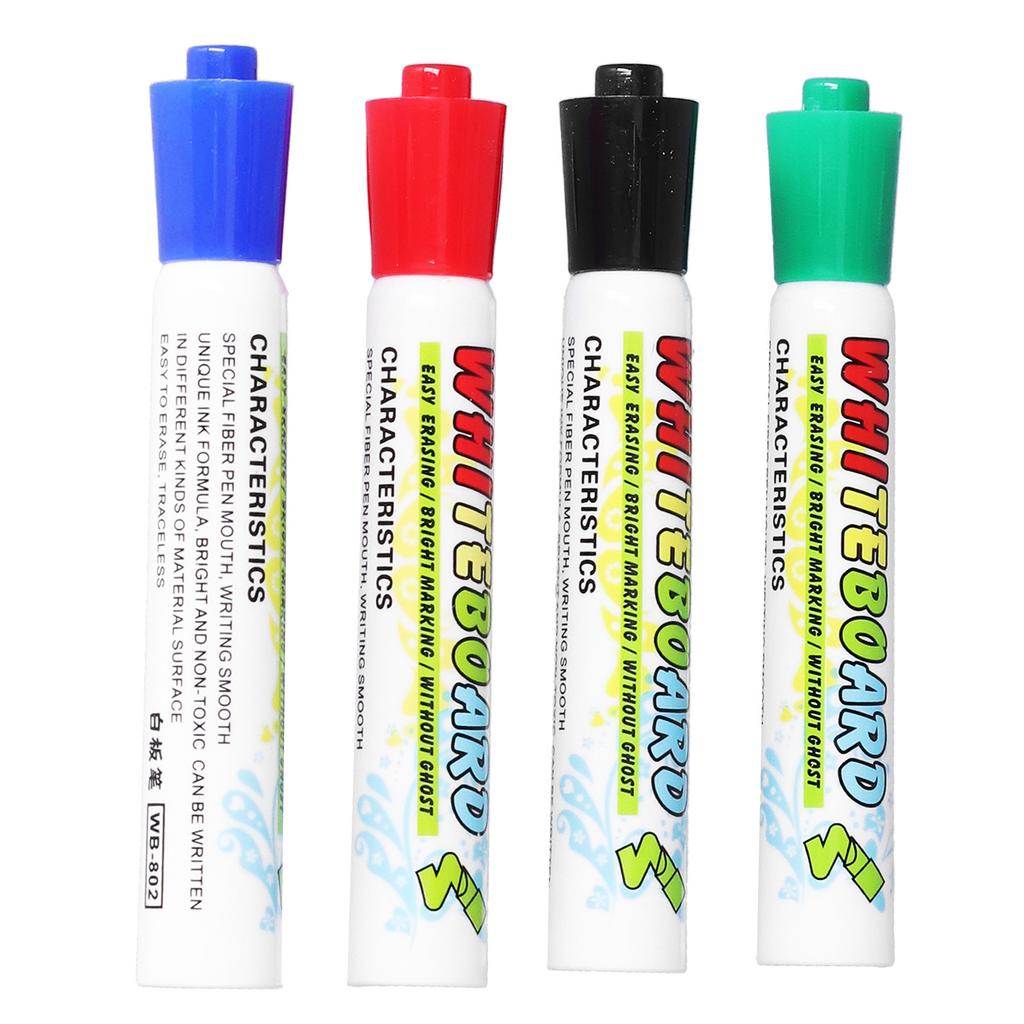 4 Colors Watercolor Markers, Small Portable Art Markers for Kids and Adults, with Premium Ink for Graffiti on Fabric, Wood and Glass